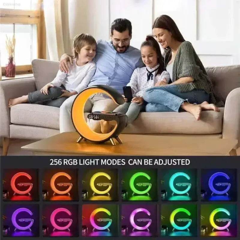 Multifunction Wireless Charger Stand Bluetooth 5.0 Speaker - Estalios