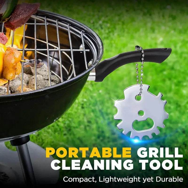 Multifunctional Barbecue Cleaner and Bottle Opener Tool - Estalios