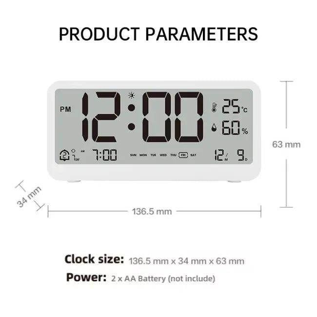 Electrify Your Mornings with Our Stylish Digital Alarm Clock - Estalios