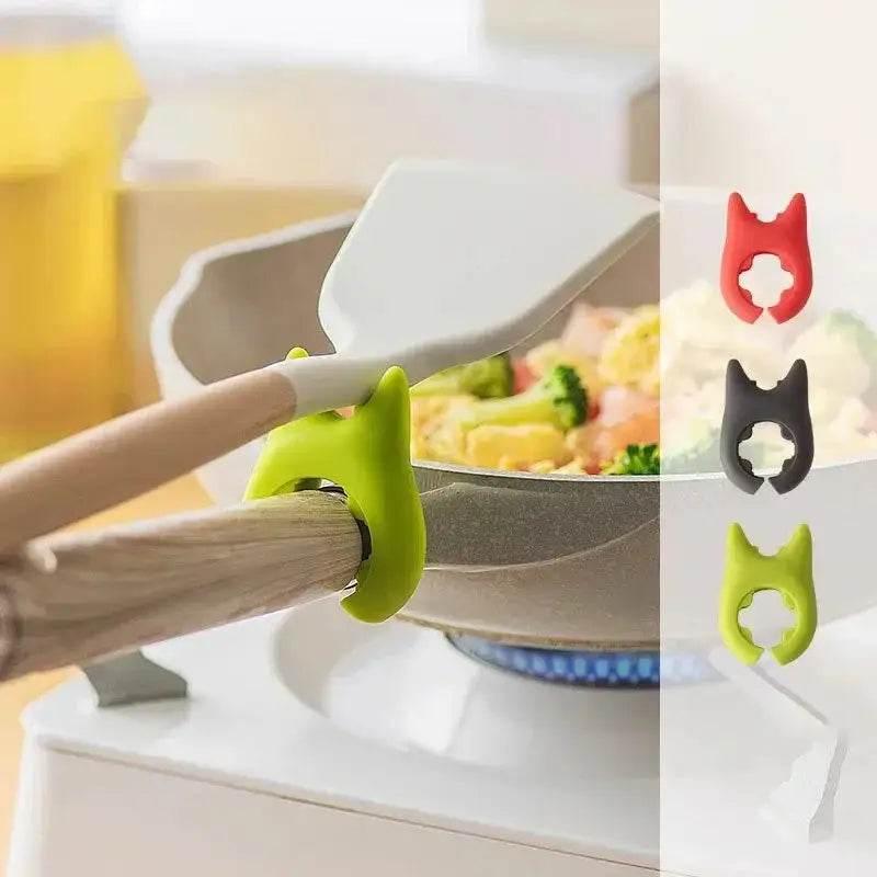 Multifunctional Spatula Holder Silicone Anti-Overflow Spoon Holder - Estalios