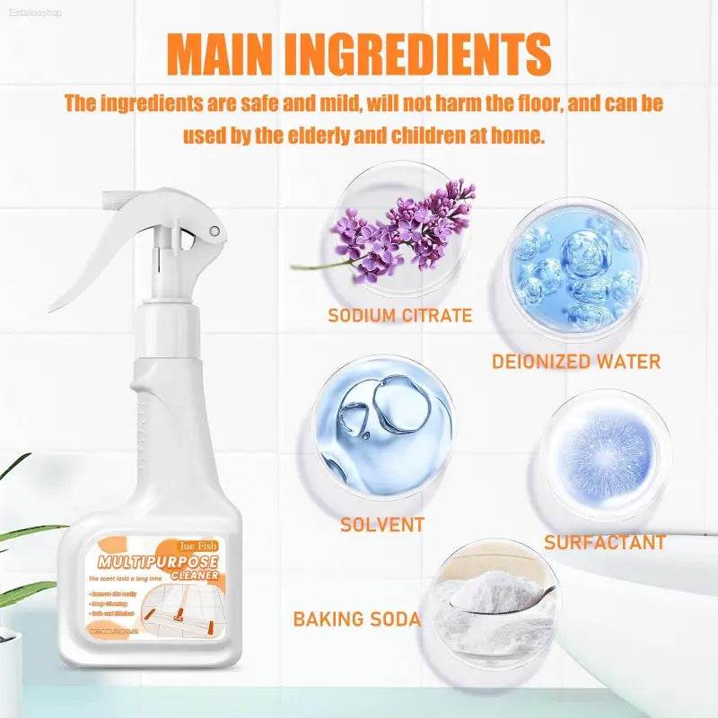 Multipurpose Cleaner For Wood Furniture Flooring And Tile - Estalios