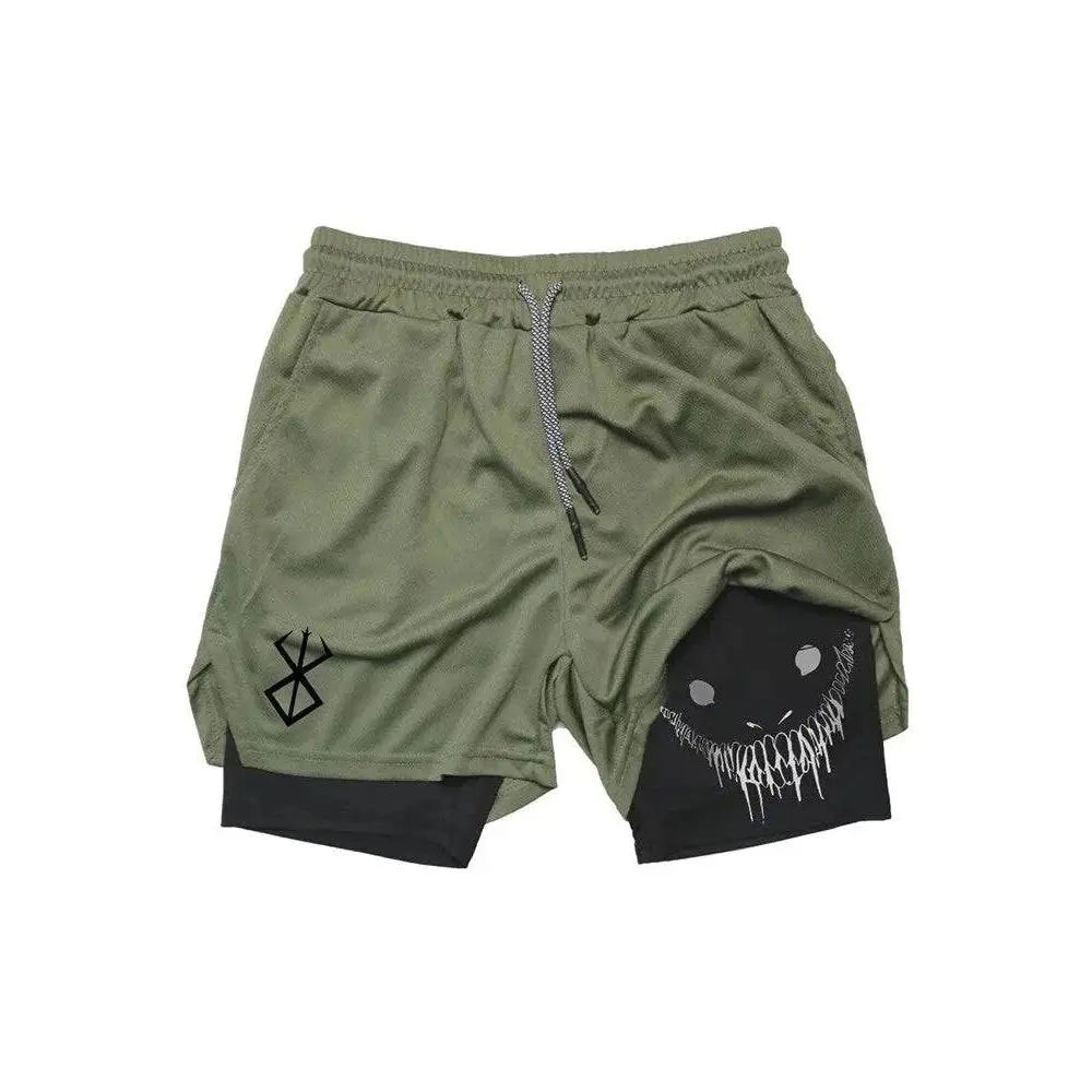 Olive green N-Style Summer Shorts perfect for casual wear and embracing the army green trend