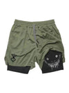 N-Style Summer Trend Casual Shorts in Blue and Black Stylish Comfort - Estalios