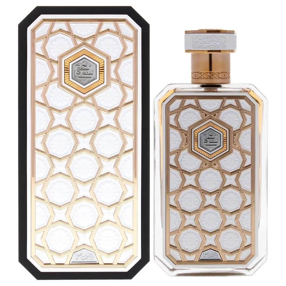 Nagham Arabian Prive: Unleash Exotic Luxury! Introducing the Nagham Arabian Prive Perfume Bottle and Packaging, an Exquisite Set Designed to Elevate your Fragrance - Estalios