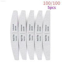 Nail File Set 100 to 180 Emery Buffers for Perfect Manicure - Estalios