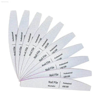 Nail File Set 100 to 180 Emery Buffers for Perfect Manicure - Estalios