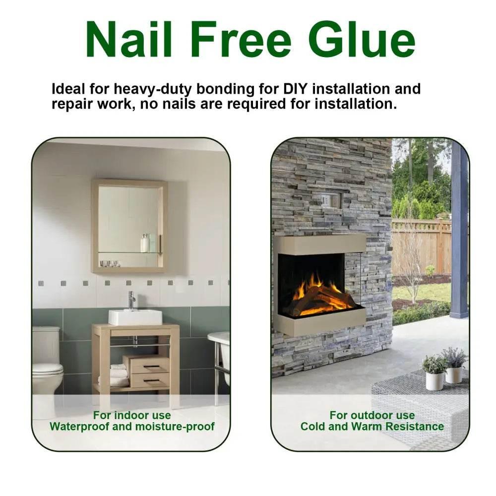 Nail Frer Adhesive for Strong, Fast Drying Bonding - Estalios
