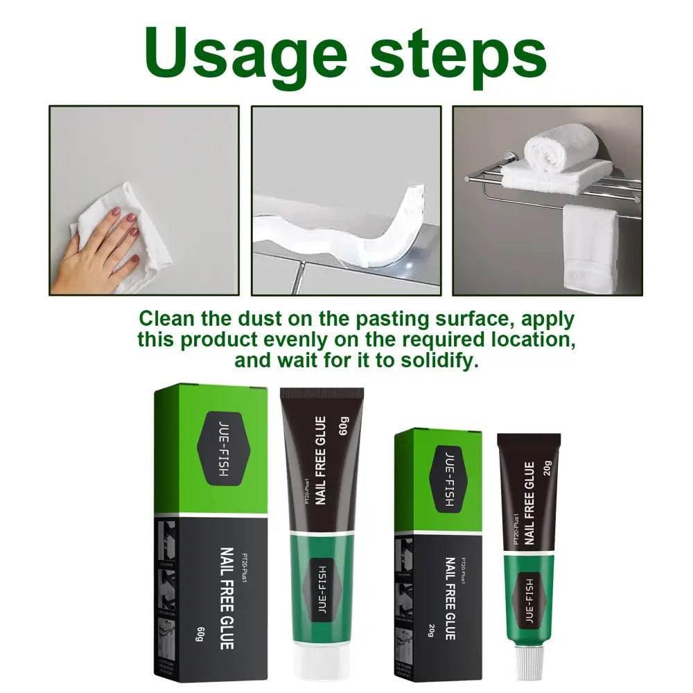Nail Frer Adhesive for Strong, Fast Drying Bonding - Estalios