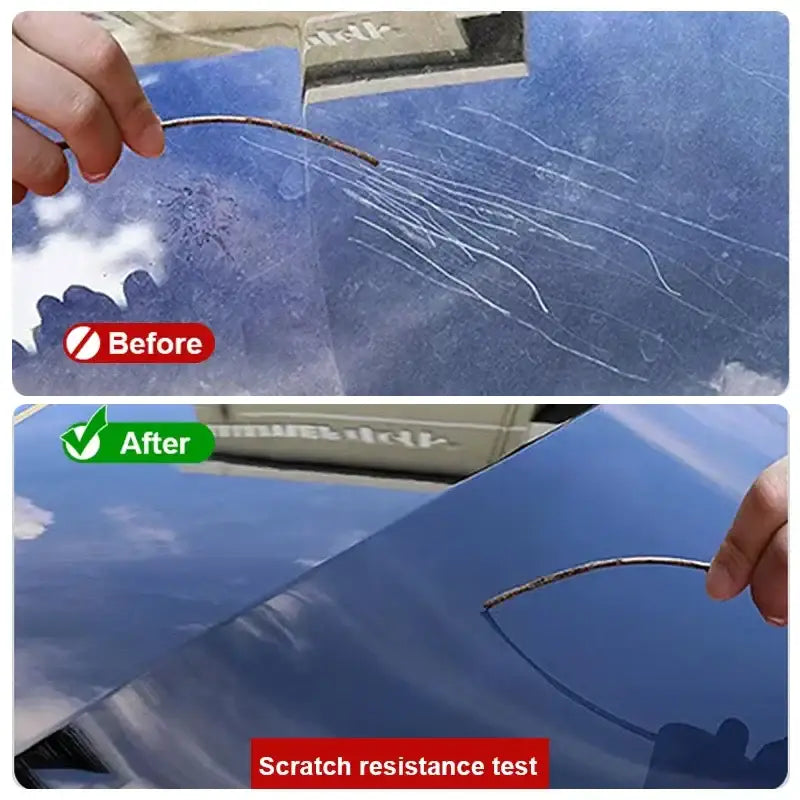 Car scratch resistance comparison spotlighting Nano Crystal Car Coating Shine’s ceramic nano benefits