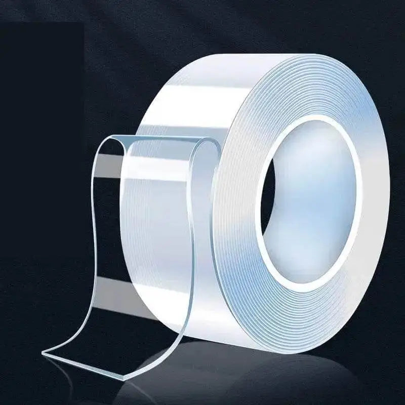 Nano Double-Sided Adhesive Tape - Waterproof & Traceless Gel Sticker for Kitchen & Bathroom (1/3/5M)