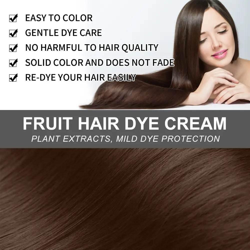 Natural Fruit And Vegetable Hair Cream For Long-Lasting Color - Estalios