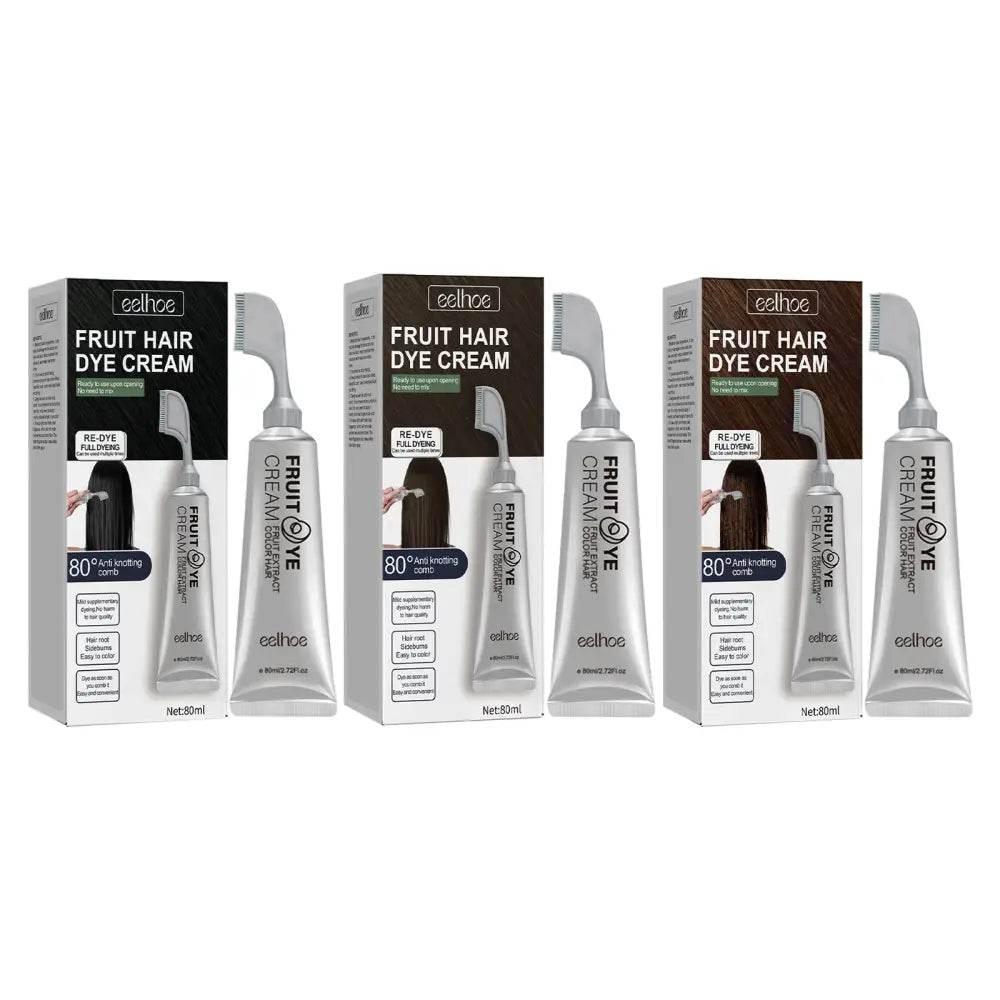 Natural Fruit And Vegetable Hair Cream For Long-Lasting Color - Estalios