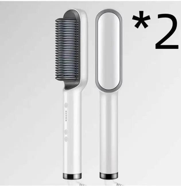 Bold & Brilliant Dual Color Straightening Brushes for Effortless Styling - Estalios