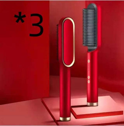 Bold & Brilliant Dual Color Straightening Brushes for Effortless Styling - Estalios