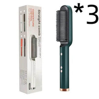 Bold & Brilliant Dual Color Straightening Brushes for Effortless Styling - Estalios