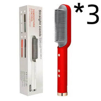 Bold & Brilliant Dual Color Straightening Brushes for Effortless Styling - Estalios