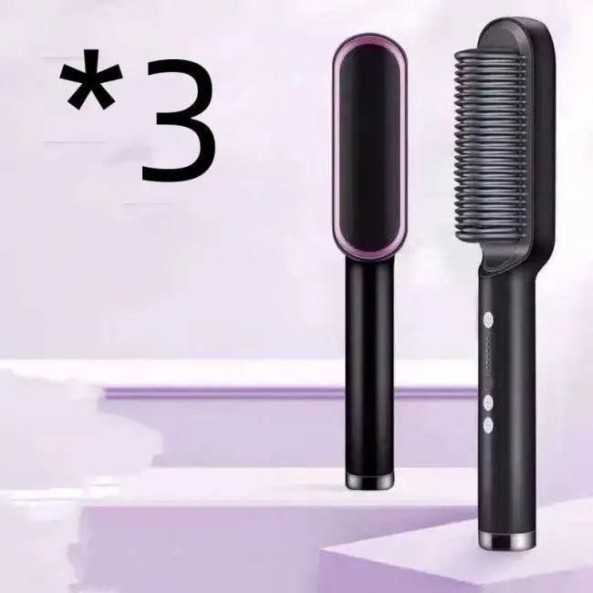 Bold & Brilliant Dual Color Straightening Brushes for Effortless Styling - Estalios