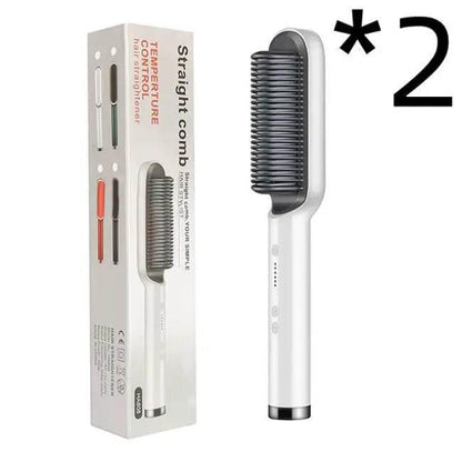 Bold & Brilliant Dual Color Straightening Brushes for Effortless Styling - Estalios
