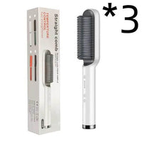 Bold & Brilliant Dual Color Straightening Brushes for Effortless Styling - Estalios