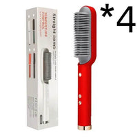 Bold & Brilliant Dual Color Straightening Brushes for Effortless Styling - Estalios