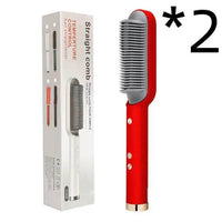 Bold & Brilliant Dual Color Straightening Brushes for Effortless Styling - Estalios
