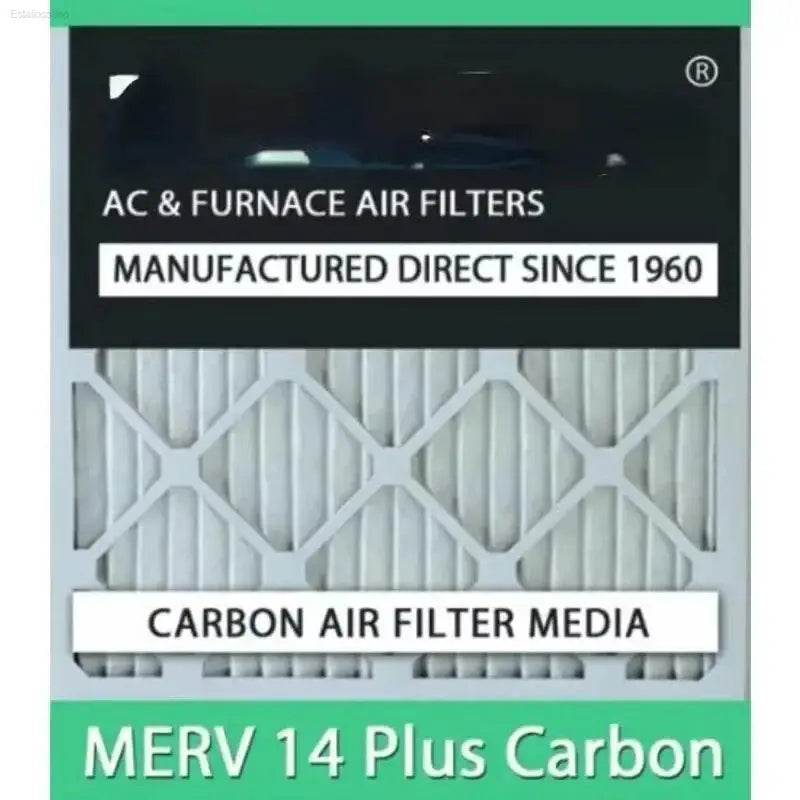MERV 14 Plus Carbon air filter.