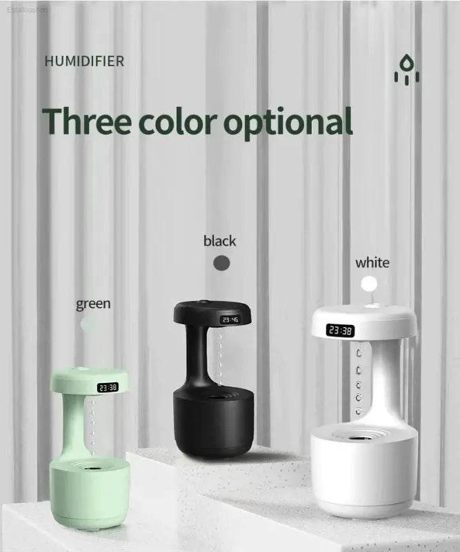 Humidifier in three color options.