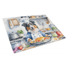 NEW Australian Shepherd Tempered Glass Cutting Board - Durable and Decorative - Estalios