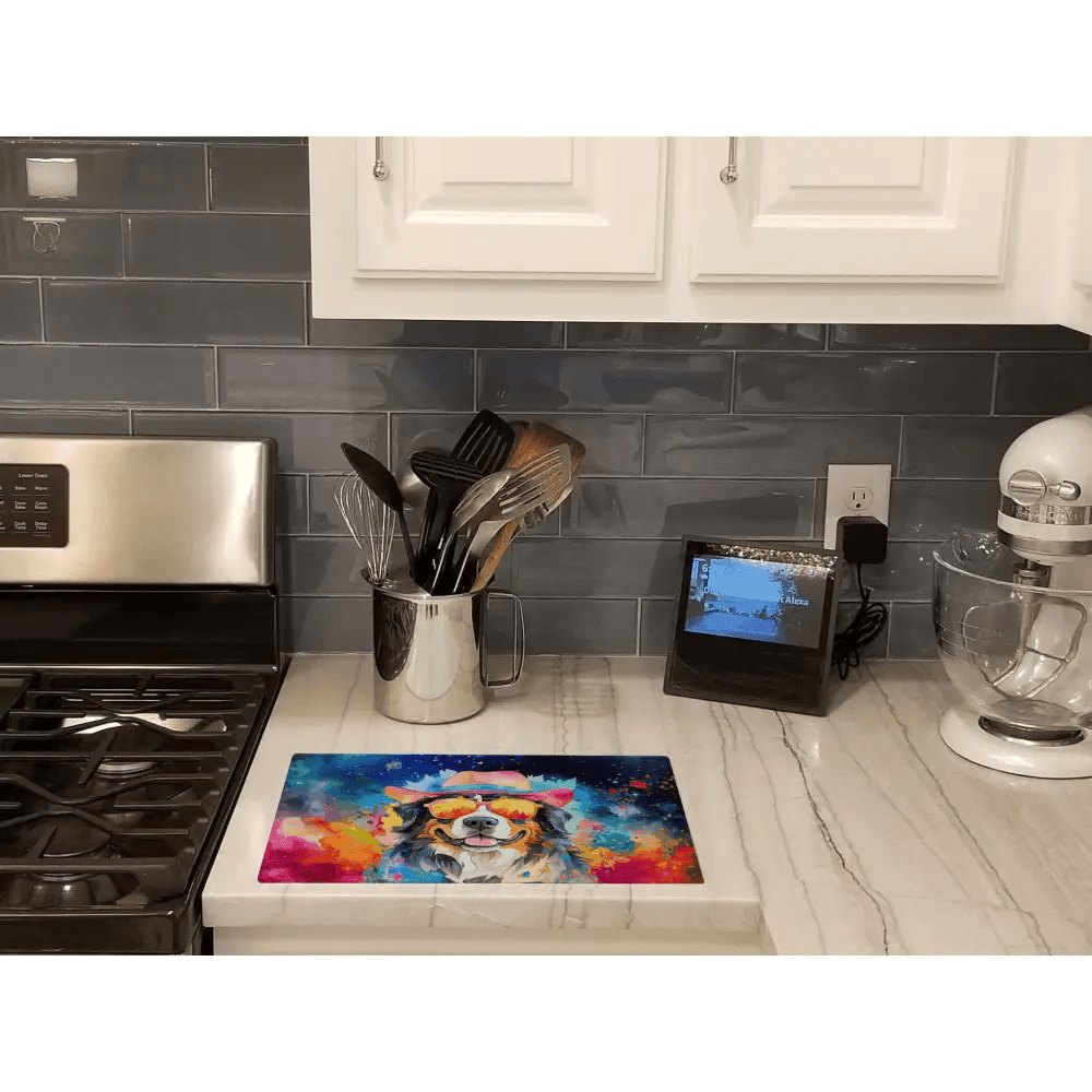Pawsome Glass Cutting Board: Unleash the Dog-gone Fun! Here's a Product Description for Pawsome Glass Cutting Board: Unleash - Estalios