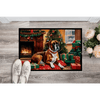 NEW Boxer Cozy Christmas Doormat Non Slip Indoor Outdoor Rug - Estalios