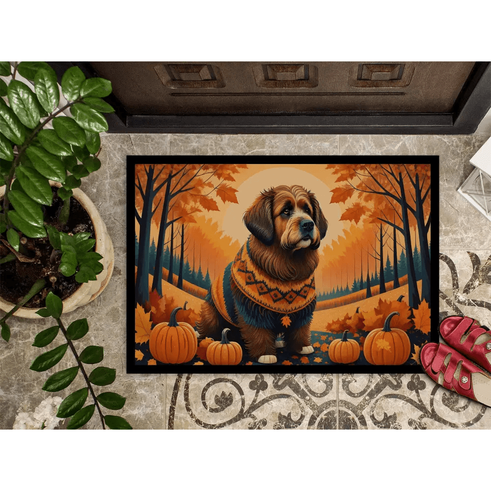 NEW Briard Fall Doormat Non-Slip Indoor Outdoor Rug - Estalios