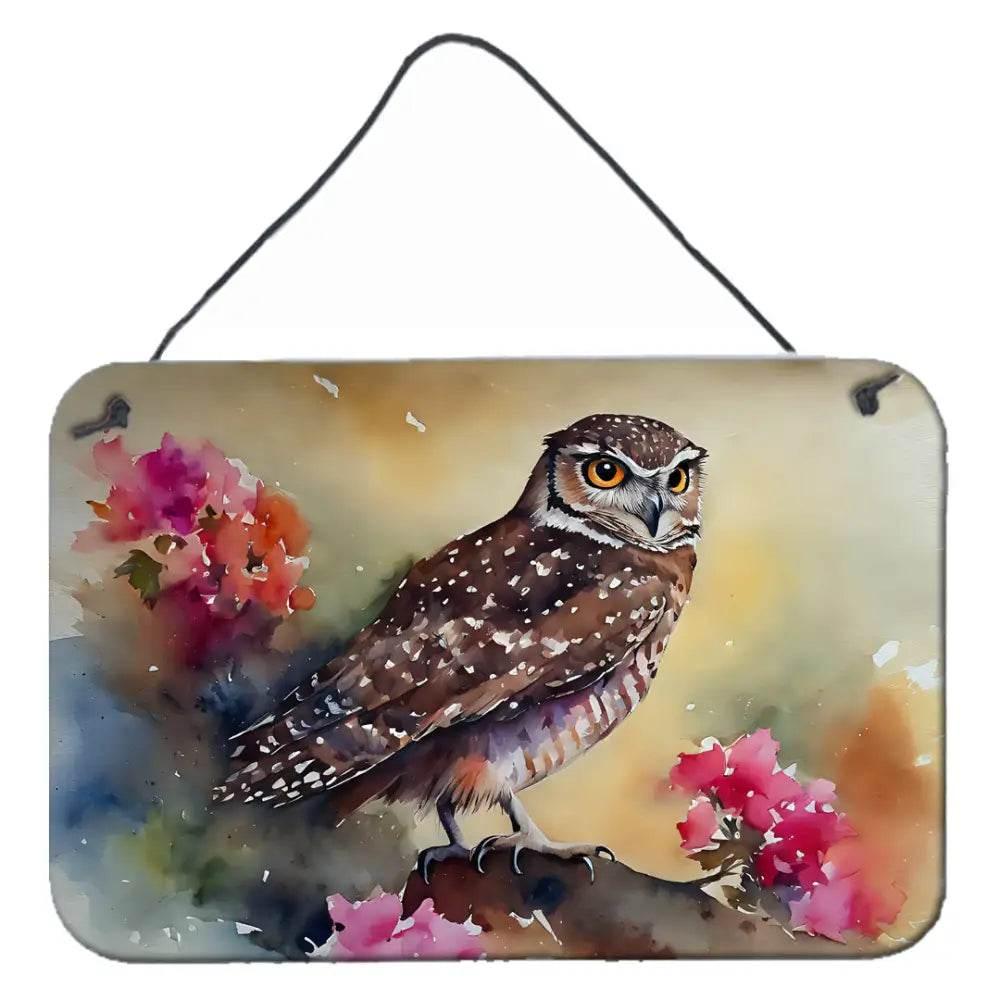 NEW Burrowing Owl Aluminum Metal Sign for Home Decor - Estalios