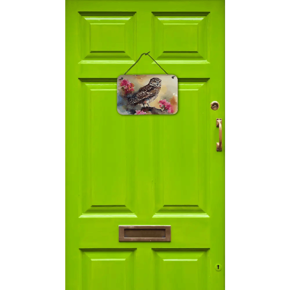 NEW Burrowing Owl Aluminum Metal Sign for Home Decor - Estalios