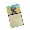 NEW Chocolate Labrador Sticky Note Holder for Easy Organization - Estalios