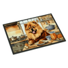 NEW Chow Chow Fall Kitchen Pumpkins Doormat Front Door Mat Indoor Outdoor Rugs for Entryway, Non Slip Washable Low Pile, 18H X 27W - Estalios