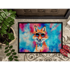 NEW Hippie Animal Fox Doormat - Non Slip Washable Rug - Estalios
