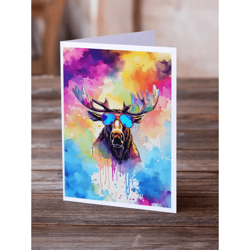 Wild Animal Moose Greeting Cards! - Estalios