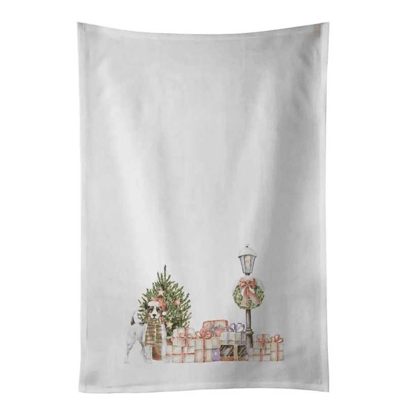 NEW Jack Russell Terrier Christmas Towel Set for Kitchen - Estalios