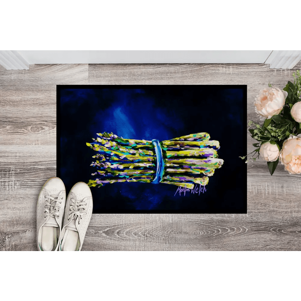 Asparagus Doormat: Spring Into Style! Asparagus-themed Doormat. Asparagus-themed Doormat - Estalios