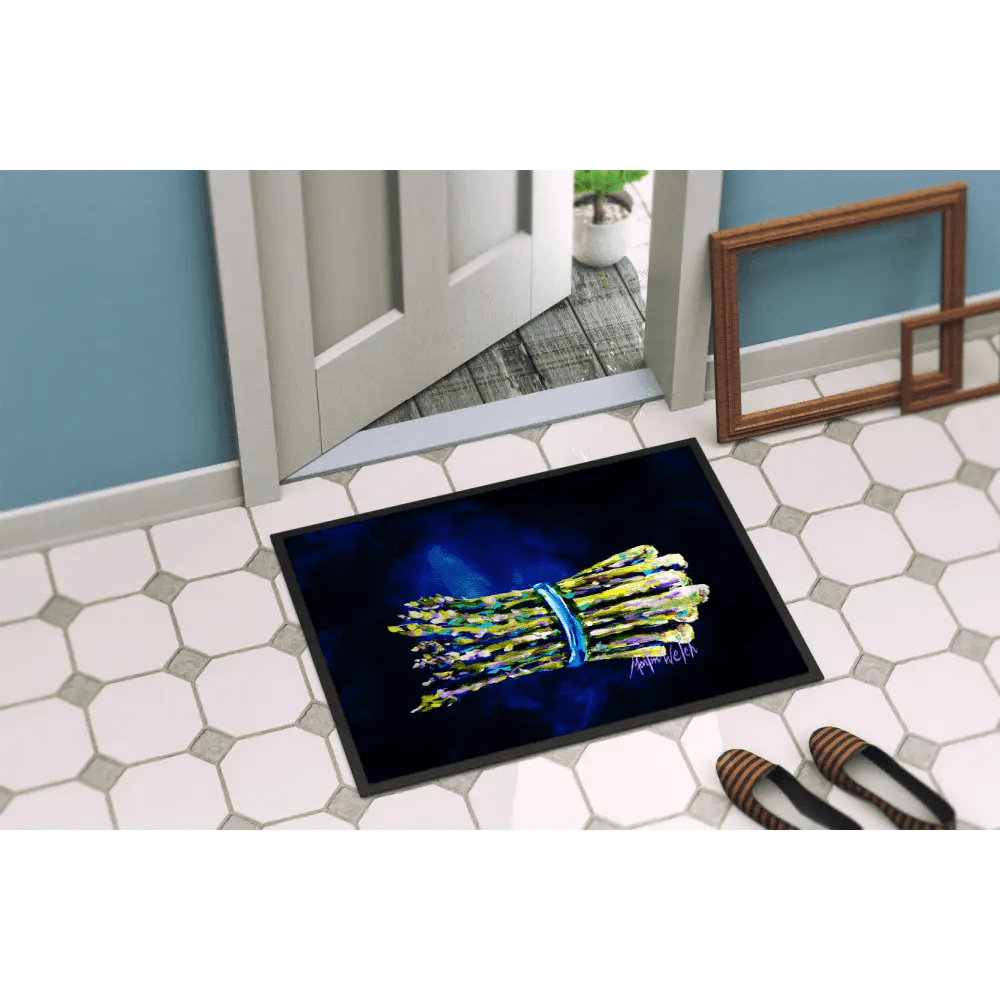 Asparagus Doormat: Spring Into Style! Asparagus-themed Doormat. Asparagus-themed Doormat - Estalios