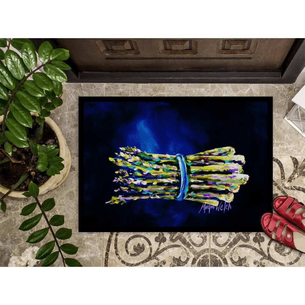 Asparagus Doormat: Spring Into Style! Asparagus-themed Doormat. Asparagus-themed Doormat - Estalios