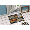 NEW Lakeland Terrier Pumpkins Doormat Non Slip Indoor Outdoor - Estalios