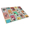 NEW Lots of Tricolor Sheltie Glass Cutting Board Decorative Tempered Glass Kitchen Cutting and Serving Board Large Size Chopping Board - Estalios