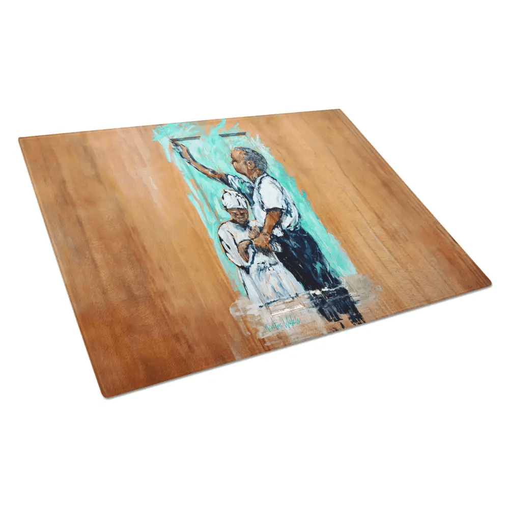 NEW Nostalgic Just As I Am Glass Cutting Board Artistry - Estalios
