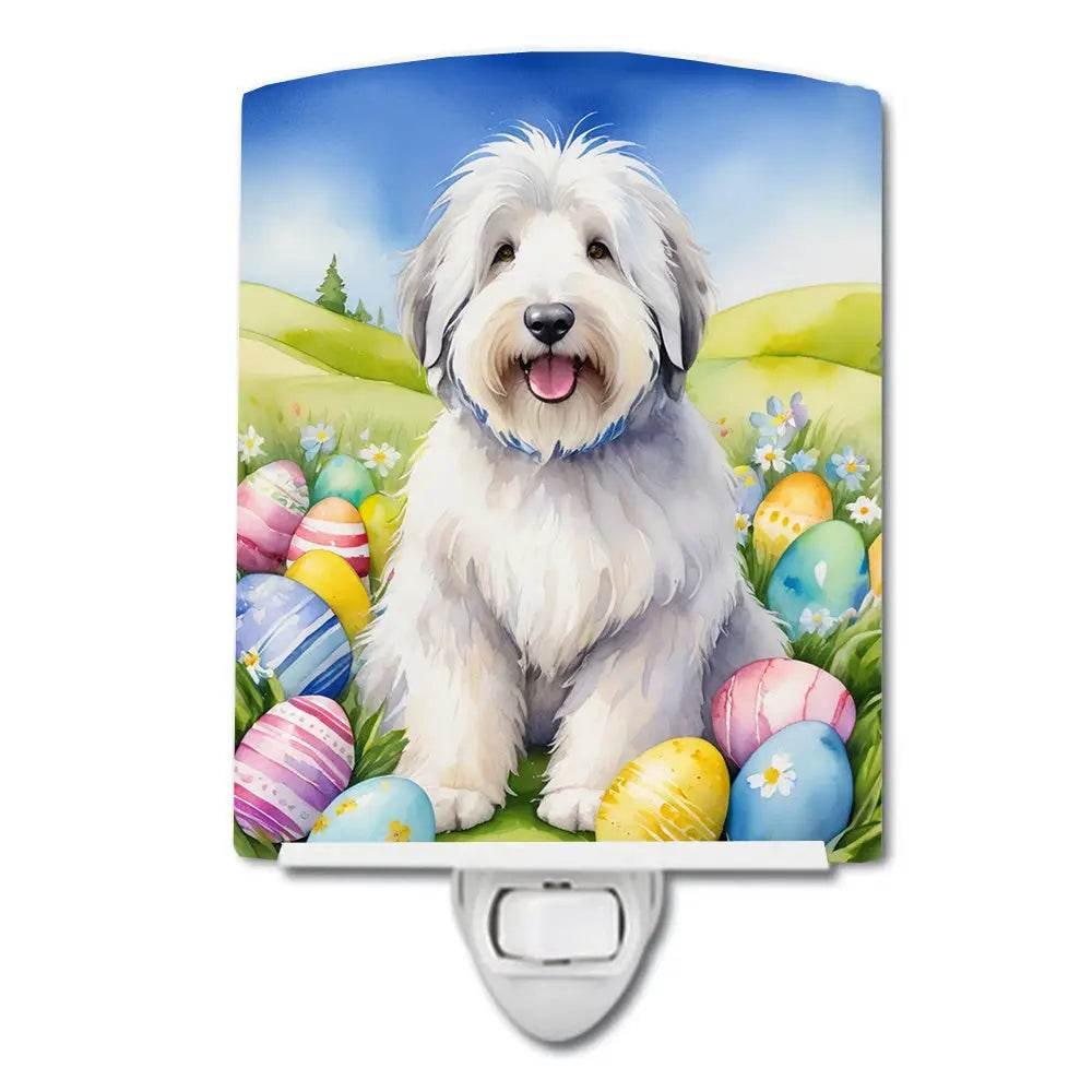 Dog and Easter egg night light.