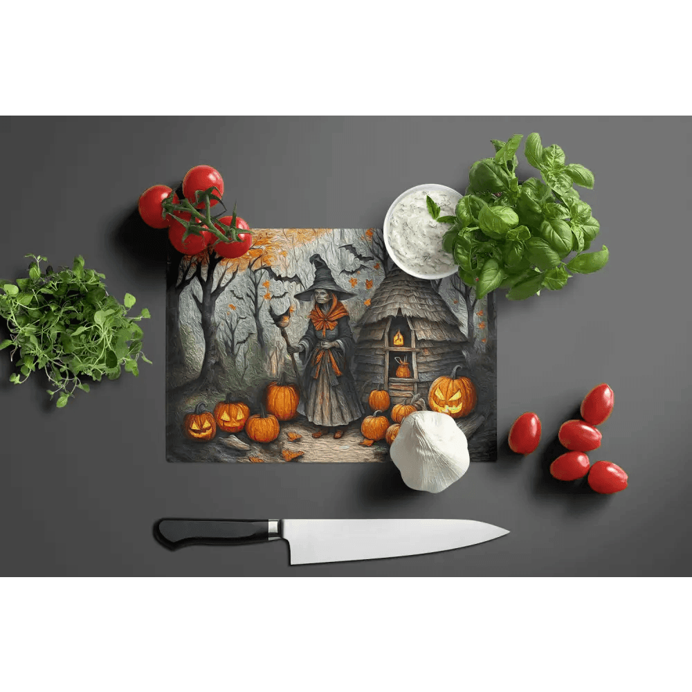 Wicked Halloween Cutting Board: Slay Kitchen Chaos! - Estalios