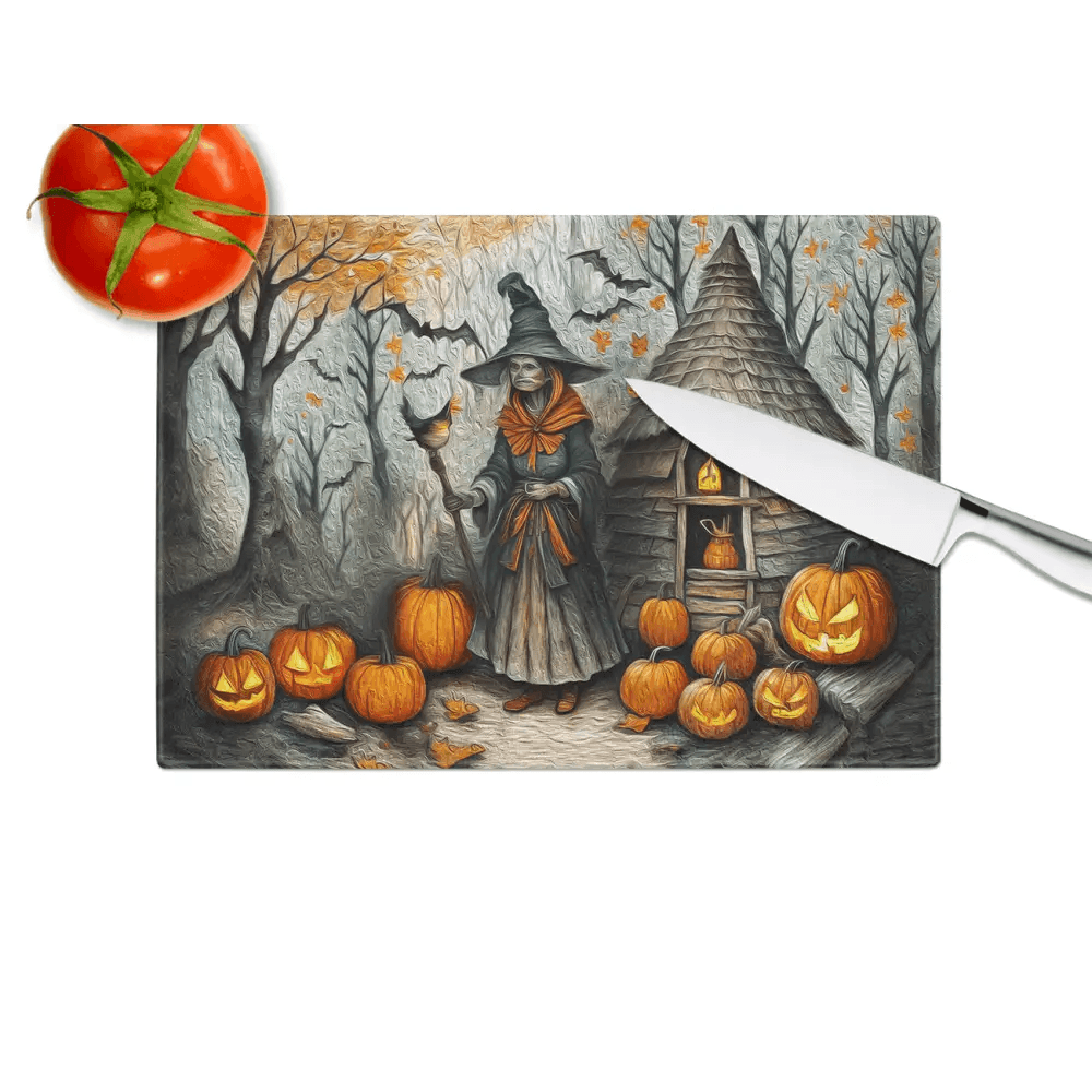 Wicked Halloween Cutting Board: Slay Kitchen Chaos! - Estalios