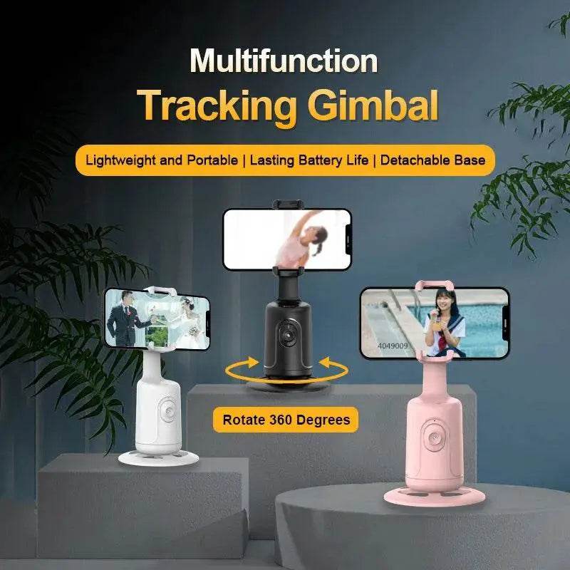 New Smart 360-Degree Selfie Stick Gimbal Stabilizer for TikTok - Estalios