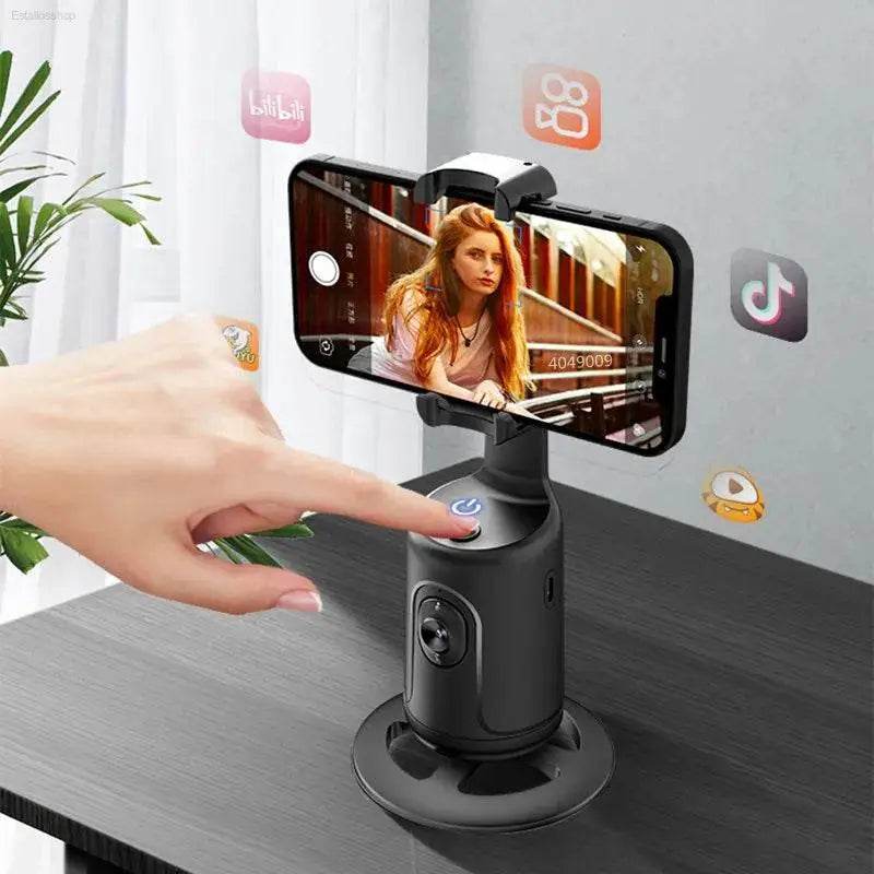 New Smart 360-Degree Selfie Stick Gimbal Stabilizer for TikTok - Estalios