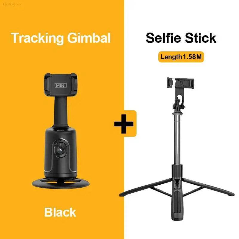 New Smart 360-Degree Selfie Stick Gimbal Stabilizer for TikTok - Estalios